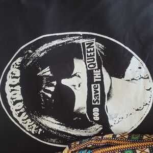 Black Graphic Size L Christopher Lee Sauvé T-Shirt